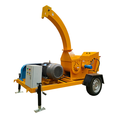 Hot Sale Mini PTO Forestry Machinery Waste Mobile Diesel Wood Log Chipper Chipper Shredder Machine For Splitter Tree Log Branch Chipper Price