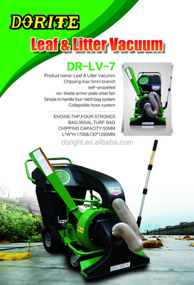 7HP Wood Vacuum And Sheet Blower Vacuum And Sheet Chipper Vacuum Chipping