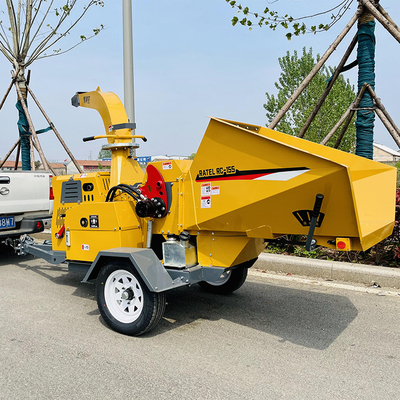 6 inch Biomass 20hp diesel engine forest/arborist brush chipper towable industrial branch chipper wood chipper